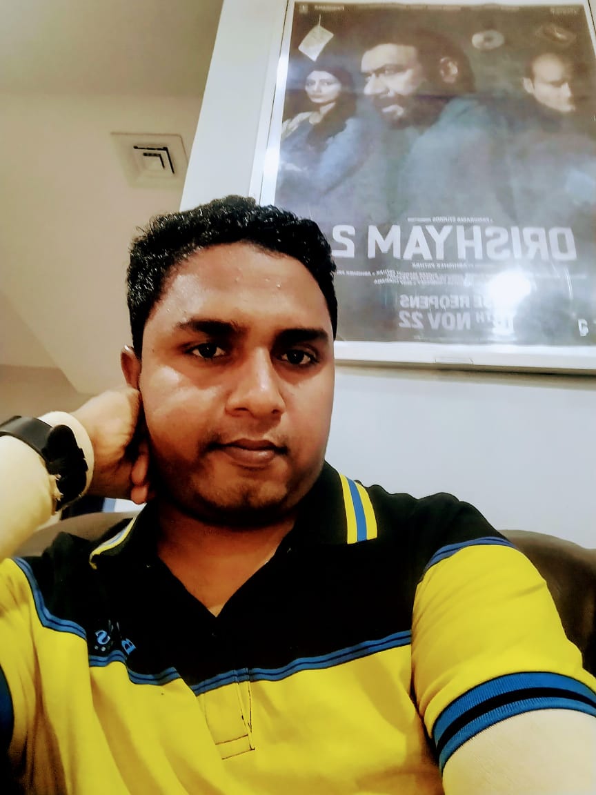 Watching drishyam 2 @ JCM Ambikapur 